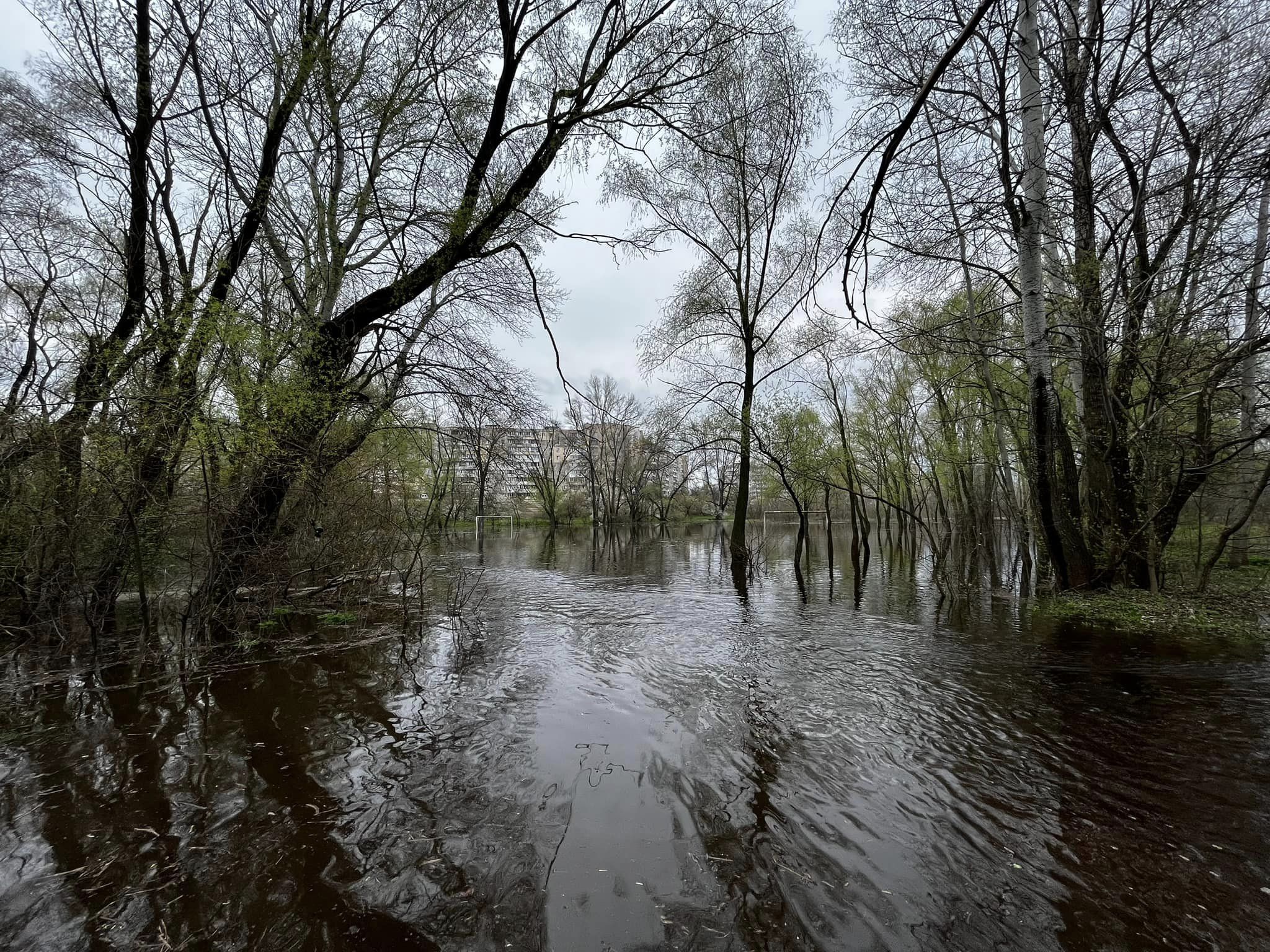 Затопление киева