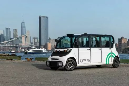 У Нью-Йорку запустили перший безпілотний автобусний маршрут