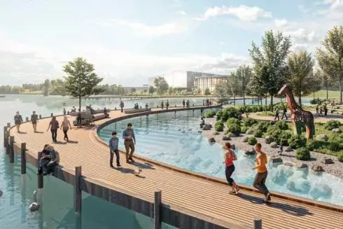 Київрада відклала рішення про заказник &laquo;Озеро Вирлиця&raquo;: забудовник показав проєкт благоустрою місцевості