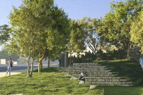 В Киеве определили победителя на проект сквера Слипака: смотрите визуализации