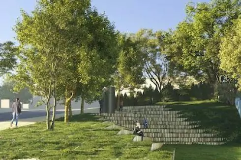 У Києві визначили переможця на проєкт скверу Сліпака: дивіться візуалізації