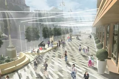 Как киевские архитекторы предлагают обновить Крещатик: проект