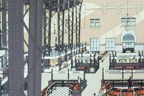 Каким будет Бессарабский рынок после реконструкции – сцена и фудкорт