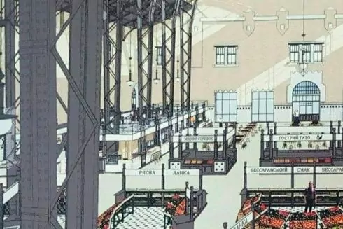 Каким будет Бессарабский рынок после реконструкции &ndash; сцена и фудкорт