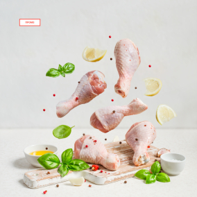 Куриная голень - источник белка и коллагена для здорового питания.