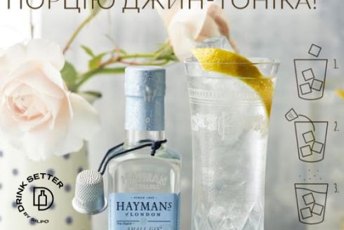 Всього 5 мл джину на порцію Джин-тоніка!