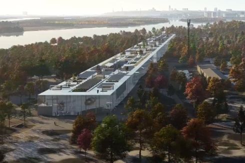 На Оболоні хочуть побудувати горизонтальний хмарочос довжиною 700 метрів