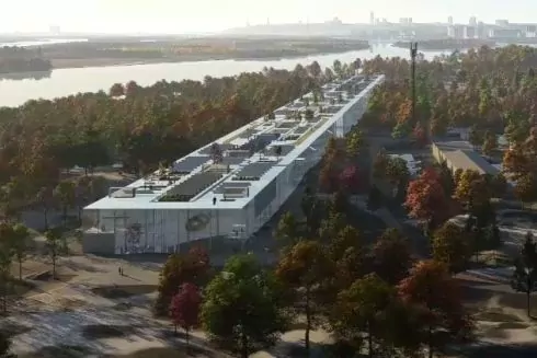 На Оболони хотят построить горизонтальный небоскреб длиной 700 метров