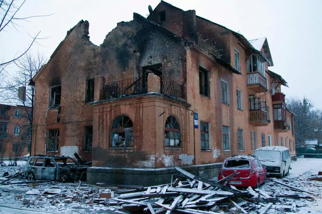 На лівому березі в Києві обстрілом пошкоджено пам'ятку архітектури