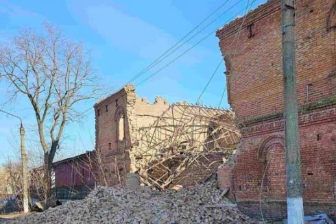 У Гуляйполі на Запоріжжі росіяни зруйнували старовинний паровий млин &ldquo;Надія&rdquo;