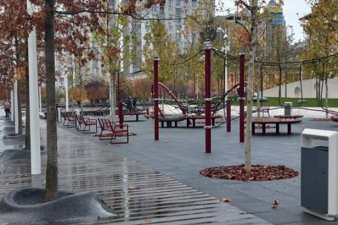 В Днепре после реконструкции открыли сквер на Успенской площади: фото