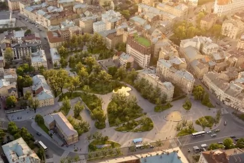 У Львові визначили, як виглядатиме громадський простір на місці колишнього ринку &laquo;Добробут&raquo;