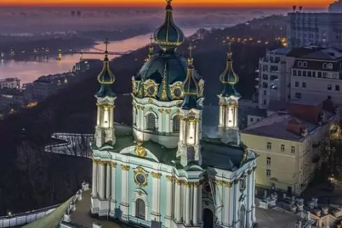 Світлина Андріївської церкви &mdash; у п'ятірці кращих на міжнародному конкурсі &ldquo;Вікі любить пам&rsquo;ятки&rdquo;