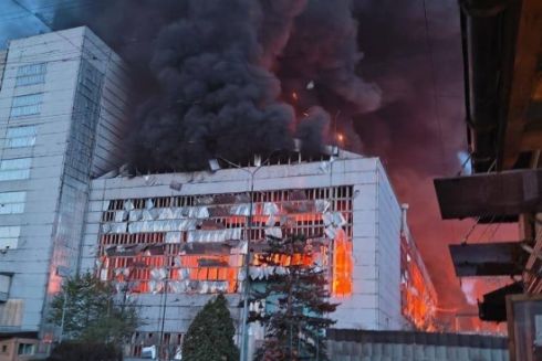 Через ракетну атаку росії повністю зруйнована Трипільська ТЕС на Київщині