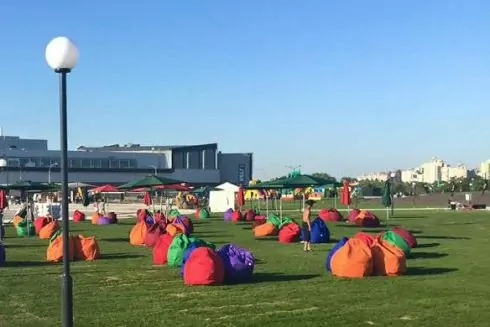 Біля Sky Mall відкрився парк сімейного відпочинку