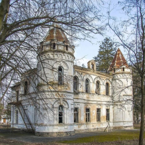 Унікальний замок 20 століття розвалюється у Бучі