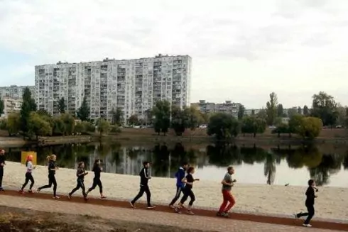 На Березняках відкривають бігову доріжку