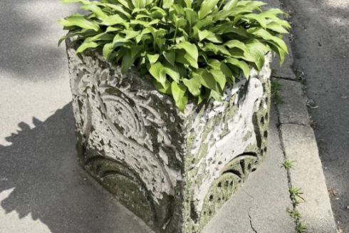 Активісти відновлять унікальну бетонну клумбу біля Львівської площі