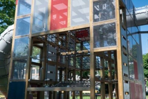 На Шулявці відкрили дитячий майданчик із &rdquo;Супер Кубом&rdquo; з Лапландії та інклюзивними елементами