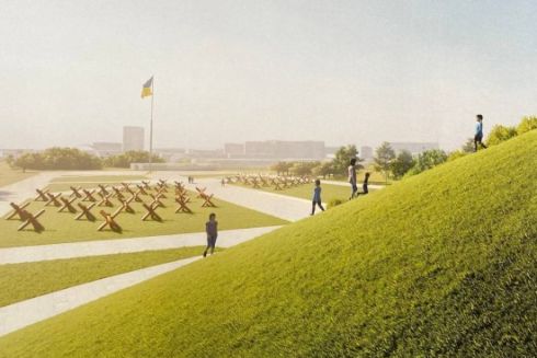 Дивіться, як виглядатиме меморіал на честь загиблих військових у Броварах