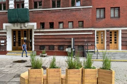 У Львові облаштували громадський простір біля палацу Гната Хоткевича