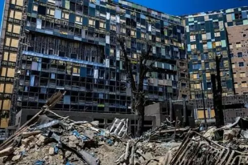 "Охматдит" оголосив тендер на відновлення лікарні після ракетного удару рф