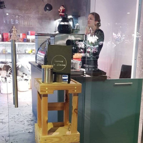 Возле Бессарабской площади открыли новую кофейню Coffee in Action