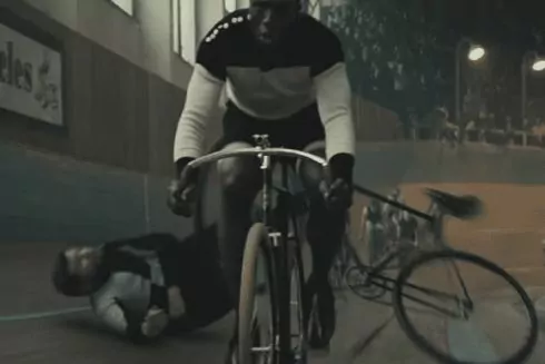 Hennessy снял рекламный ролик на велотреке во Львове
