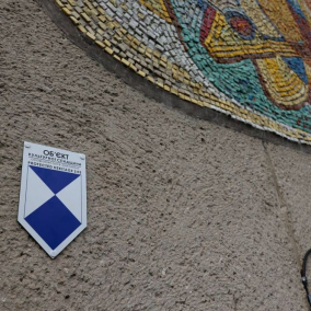 20 мозаик Львова получат международный памятникохранный знак «Голубой щит»
