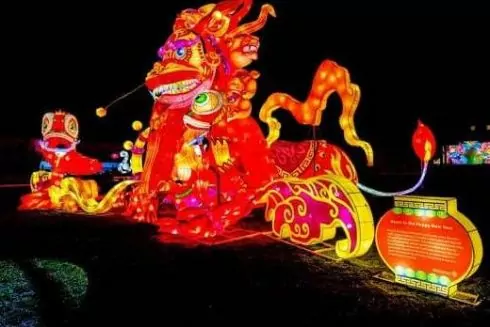 На Певческом поле стартует Фестиваль гигантских китайских фонарей