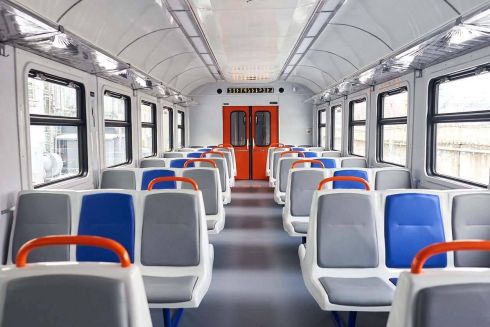 Фото: як виглядають модернізовані салони приміських електричок