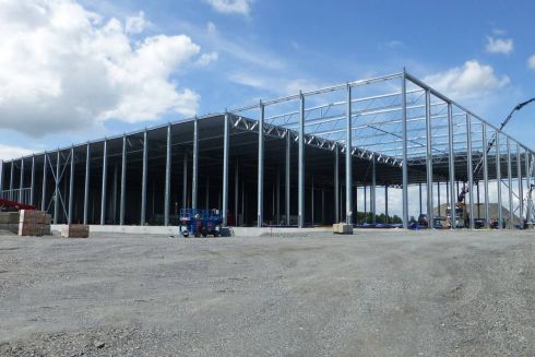 Шведська компанія побудувала на Київщині швидкомонтажну будівлю