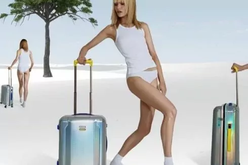 Украинские бренды KseniaSchnaider и Have A Rest выпустили коллекцию чемоданов из переработанного пластика