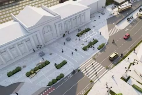 У Стрию пропонують реконструювати привокзальну площу та прилеглі вулиці: візуалізації