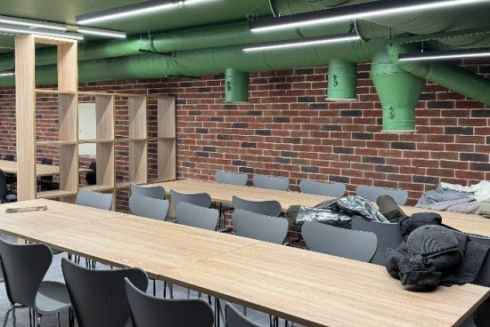 Інклюзивне укриття облаштували для економічного факультету університету Шевченка: фото