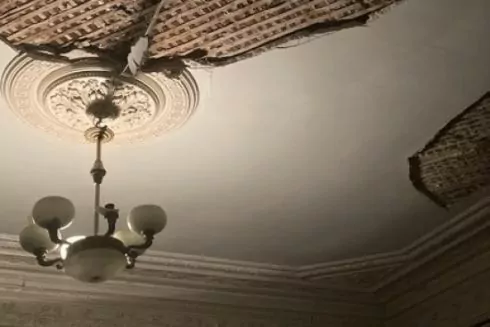 120-річна будівля спілки письменників постраждала через ракетний удар по Харкову