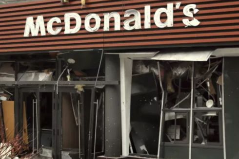McDonald's на Лук'янівcькій, який постраждав від російського удару, відновлять протягом місяця