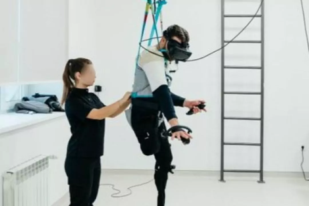 Український VR-тренажер для реабілітації військових отримав нагороду в Давосі