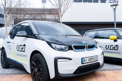 В Unit.City запускають сервіс оренди електромобілів U.Go: як він працюватиме