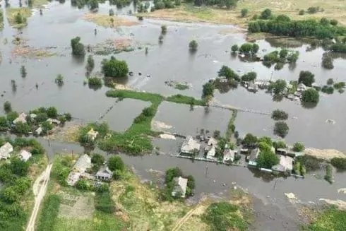 В результате подрыва Каховской ГЭС Кинбурнская коса стала островом, а туристические и археологические места &ndash; в зоне затопления.