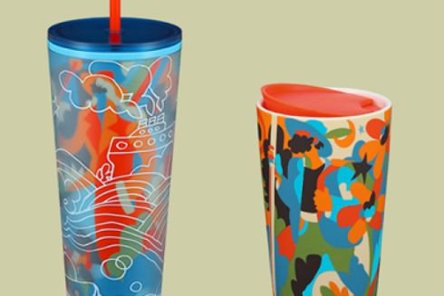 Starbucks випустить чашки з ілюстраціями художника українського походження Міші Тютюника