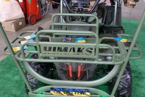 Кияни розробили електроквадроцикл HIMAKS. 5 машин уже відправили на фронт