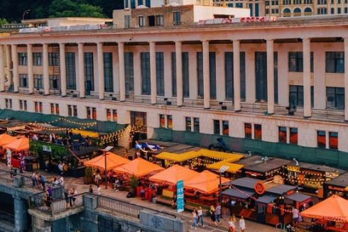 "Бухта food station" на Річковому вокзалі відкриває літній сезон: що там буде