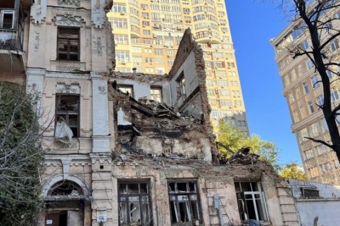 Дом на Жилянской, который разрушил дрон рф, можно восстановить