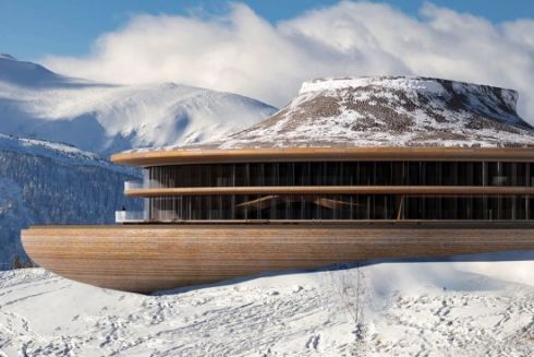 Дивіться концепцію готелю «Карпати» від архітекторів Makhno Studio: візуалізації