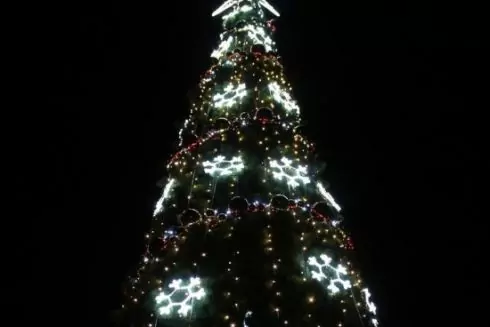 В сквере на Дарнице установят новогоднюю елку и сказочные фотозоны