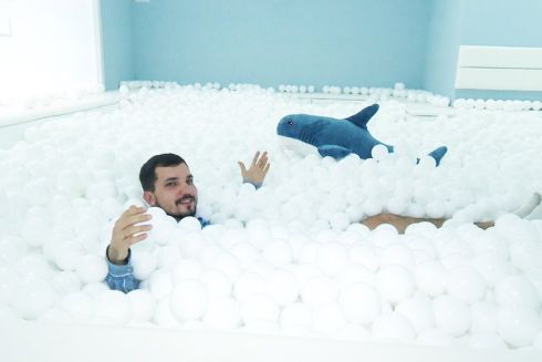 У Вінниці облаштували &ldquo;релакс-укриття&rdquo;: з сухим басейном і чіл-зоною