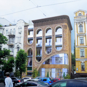 Що хочуть побудувати на місці знесеного будинку на Саксаганського: фото