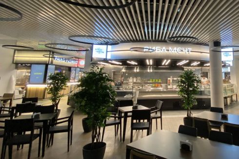 Первые фото нового фудмаркета Stars в Blockbuster Mall, который объединяет 28 концепций