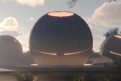 MAKHNO Studio показали проєкт сакрального комплексу KHRAM на Полтавщині: візуалізації